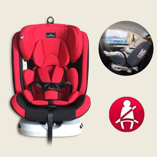Car Forward and Reverse Installation Children Safety Seat Seat Belt Fixing (Red)