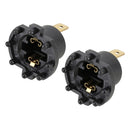 TK-203 1 Pair H7 Tail Lamp Holder for Mazda 3 5 323 / Kawasaki ER6-F 2002-2005