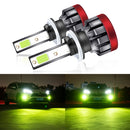 2 PCS EV19 880 / 881 DC9-30V 8W 3000LM IP68 Car Fog Lights (Lime Light)