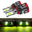 2 PCS EV19 5202 DC9-30V 8W 3000LM IP68 Car Fog Lights (Lime Light)