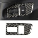 Car Carbon Fiber Trunk Switch Decorative Sticker for Subaru BRZ / Toyota 86 2013-2017, Left Drive (Black)