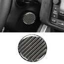 Car Carbon Fiber Fire Panel Decorative Sticker for Subaru BRZ / Toyota 86 2013-2017, Left and Right Drive Universal (Black)