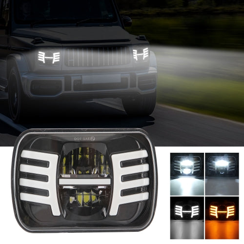 V7 H4 7 inch DC9-30V 40W 4000LM 3000K / 6000K IP67 Car Daytime Running Light / Turn Light
