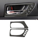 Car Carbon Fiber Front Door Handle Decorative Sticker for Lexus IS250 2013-, Left Drive A Style