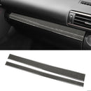 Car Carbon Fiber Storage Box Decorative Strip for Lexus IS250 2013-, Left Drive