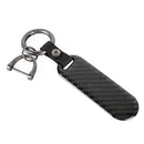 Car Carbon Fiber Keychain