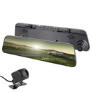 V16 10 inch Touch Screen Multi-functional Smart Car HD Front and Rear View Mirror Video Record Camera Support TF Card