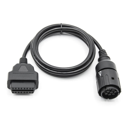 Motorcycle OBD Cable 10PIN to 16PIN Connector Cable for BMW