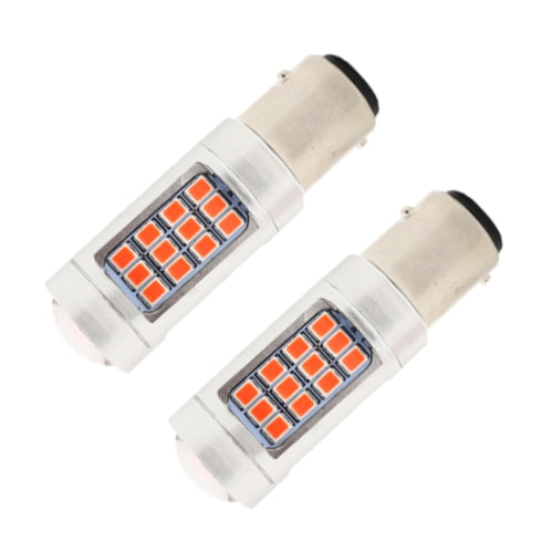 2 PCS 1157 / BAY15D DC12V / 2.2W Car Constantly Bright Brake Lights with 42LEDs SMD-2835 Lamps(Red Light)