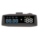 4F Car 3.7inch OBD HUD Head-up Display Support Mileage / Fixed Speed Cruise