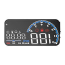 H300 Car 5 inch OBD HUD Head-up Display Support Engine Failure Alarm / Water Temperature Alarm Voltage Alarm