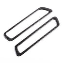2 PCS Car Carbon Fiber A-column Air Outlet Frame Decorative Sticker for Ford Explorer 2020