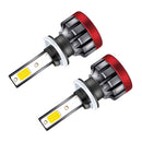 2 PCS EV19 880 / 881 DC9-30V 30W 3000LM 3000K IP68 Car Fog Lights (Gold Light)