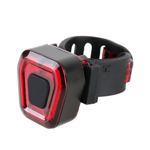 Outdoor Cycling USB Rechargeable Waterproof Bicycle Taillight (Black)