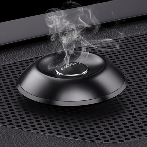 ROCK RAM0015 Crater Car Center Console Alloy Aromatherapy(Black)