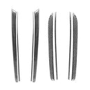 8 in 1 Car Carbon Fiber Door Panel Decorative Sticker for Audi A5 Hard Top 2008-, Left and Right Drive Universal