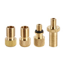 3 Sets (4 in 1 B) Inflator Adapter French Mouth / US Mouth / UK Mouth Inflation Needle Adapter