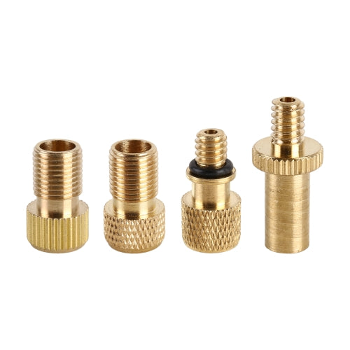 3 Sets (4 in 1 B) Inflator Adapter French Mouth / US Mouth / UK Mouth Inflation Needle Adapter