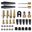 2 Sets (35 in 1) Inflator Adapter French Mouth / US Mouth / UK Mouth Inflation Needle Adapter