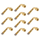 10 PCS Balance Car Inflatable Nozzle Extension Rod Elbow Extension Nozzle, Angle: 90 Degree