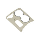 Car Central Control Storage Box Round Cover 2046800107 for Mercedes-Benz C-Class W204 2007-2014, Left Driving (Beige)