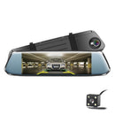 Q7-6248 7 inch 1080P Front and Rear Dual-recording Support Loop Recording / Parking Monitoring