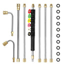 8 in 1 Car Wash High Pressure Spray Nozzle Cleaning Extension Rod