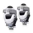 1 Pair RX9 3 inch Car LED Bifocal Lens Headlight Projector Lens Headlight for Left Driving