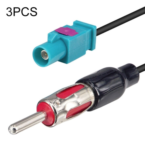 3 PCS FAKRA Male Car Antenna Adapter European Car GPS Antenna