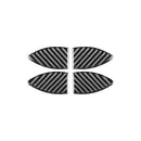 Carbon Fiber Car Inner Door Bowl Decorative Sticker for Toyota Old RAV4 2006-2013,Left and Right Drive Universal