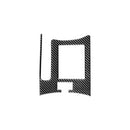 Carbon Fiber Car Handbrake Panel Decorative Sticker for Toyota Old RAV4 2006-2013,Left Drive