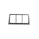 Carbon Fiber Car Headlight Switch Frame Decorative Sticker for Toyota Old RAV4 2006-2013,Left and Right Drive Universal