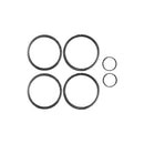 Carbon Fiber Car Door Horn Ring Decorative Sticker for Toyota Old RAV4 2006-2013,Left and Right Drive Universal