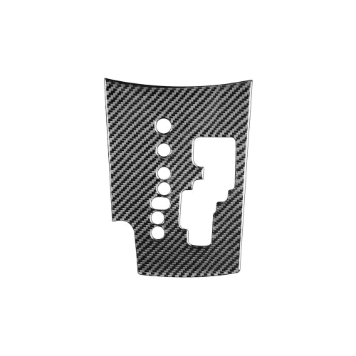 Carbon Fiber Car Gear Panel Decorative Sticker for Toyota Old RAV4 2006-2013,Left Drive