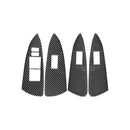 Carbon Fiber Car Lifting Panel Decorative Sticker for Toyota Old RAV4 2006-2013,Left Drive