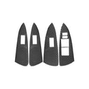 Carbon Fiber Car Lifting Panel Decorative Sticker for Toyota Old RAV4 2006-2013,Right Drive