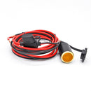12V 24V Cigarette Lighter Socket Battery Alligator Clip Connector Car Battery Extension Cable Adapter