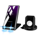 A9 10W 6 In 1 Multi-function Split Design Car Fast Charging Induction Wireless Charger (Black)