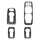 4 in 1 Car Carbon Fiber Door Set B Decorative Sticker for Volvo XC90 2003-2014, Right Drive