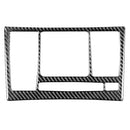 Car Carbon Fiber CD Panel Decorative Sticker for Volvo XC90 2003-2014, Left and Right Drive Universal