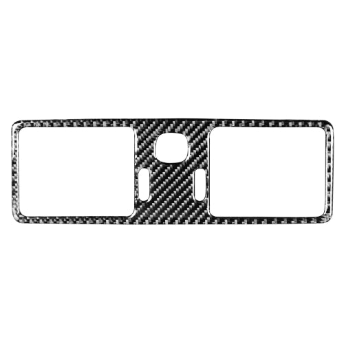 Car Carbon Fiber Central Air Outlet Decorative Sticker for Volvo XC90 2003-2014, Left and Right Drive Universal