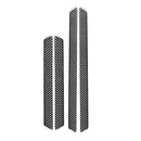 Car Carbon Fiber Threshold Decorative Sticker for Audi A6L / A7 2019-, Left and Right Drive Universal