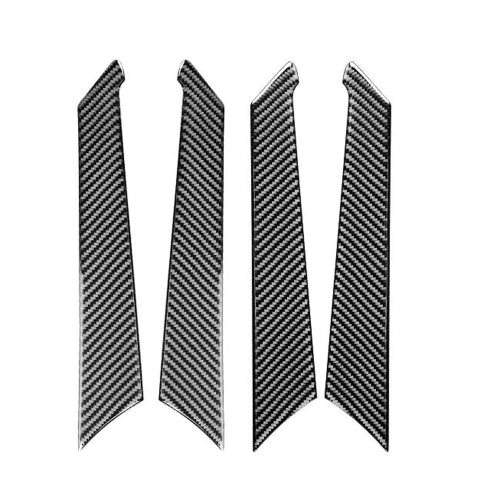 Car Carbon Fiber Door Panel Decorative Sticker for Audi A6L / A7 2019-, Left and Right Drive Universal