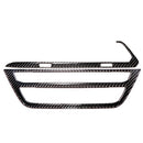 2 in 1 Car Carbon Fiber Air Conditioner CD Control Panel M Performance Decorative Sticker for BMW G01 X3 2018-2020 / G02 X4 2019-2020, Left Drive