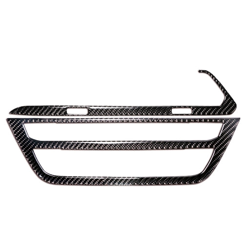 2 in 1 Car Carbon Fiber Air Conditioner CD Control Panel M Performance Decorative Sticker for BMW G01 X3 2018-2020 / G02 X4 2019-2020, Left Drive