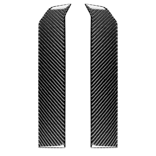 2 in 1 Car Carbon Fiber Both Sides of the Landing Platform Decorative Sticker for Subaru BRZ / Toyota 86 2017-2019, Left and Right Drive Universal