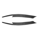 2 PCS / Set Carbon Fiber Car Lamp Eyebrow Decorative Sticker for Subaru Impreza/WRX 10th Generation 2008-2011, Drop Glue Version