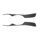 2 PCS / Set Carbon Fiber Car Lamp Eyebrow Decorative Sticker for Lexus IS300/IS200/RS200/ALTezza 1998-2005, Drop Glue Version