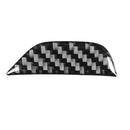 Carbon Fiber Car Central Control Armrest Storage Button Decorative Sticker for Dodge Challenger 2015 to Now, Left Driving