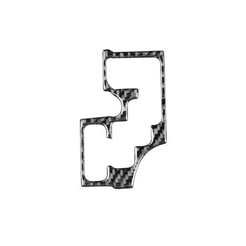 Carbon Fiber Car Gear Panel Inner Frame A Version Decorative Sticker for Lexus GS 2006-2011,Left Drive